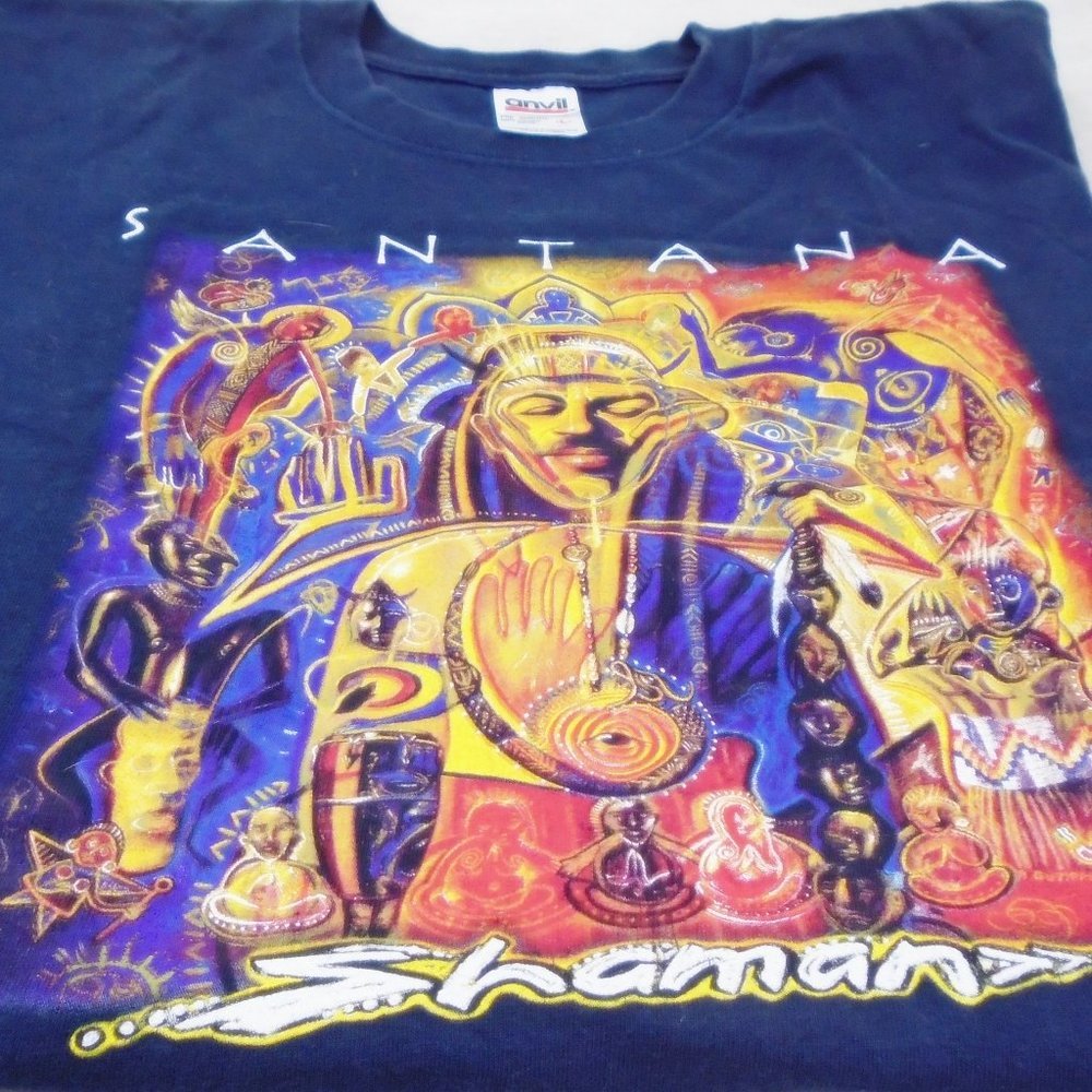 Vintage Shirt Santana Shaman 2002 NWOT